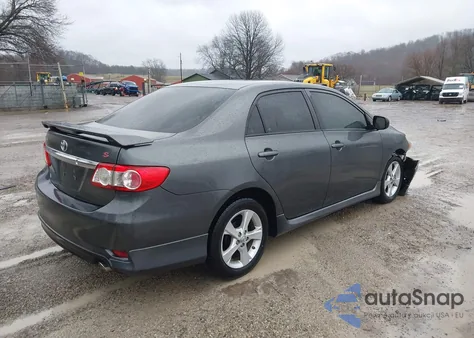 2012 Toyota Corolla S from USA, damaged, VIN 2T1BU4EE2CC912437